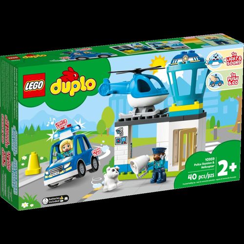 LEGO - Delegacia de Polícia e Helicóptero - 10959