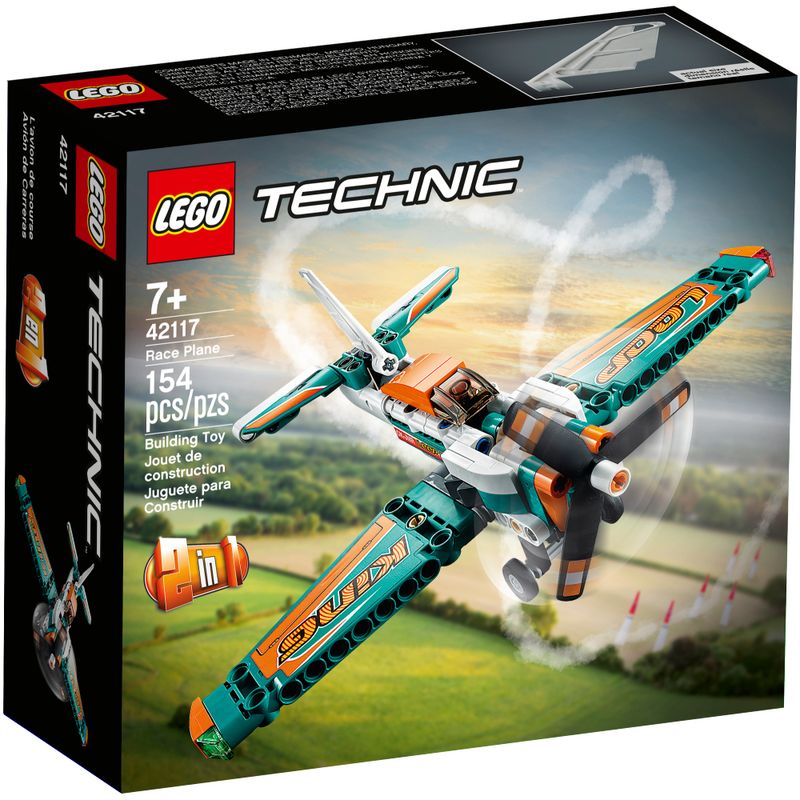 LEGO-Technic---Aviao-de-Corrida---42117-0