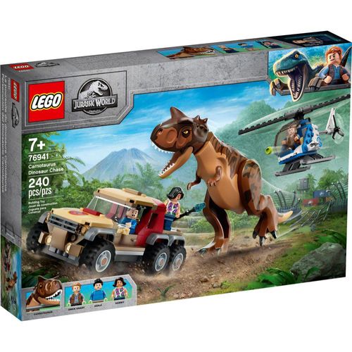 LEGO - Jurassic World - Perseguição do Dinossauro Carnotaurus - 76941