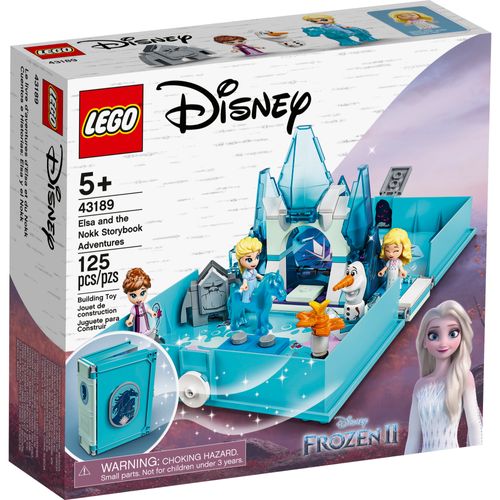 LEGO - Disney - O Livro de Aventuras de Elsa e Nokk - 43189