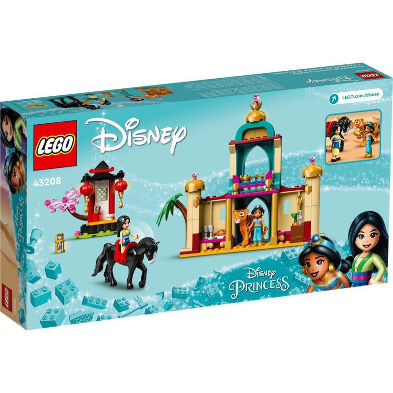 LEGO---Princesas-Disney---Aventuras-de-Jasmine-e-Mulan---43208-1