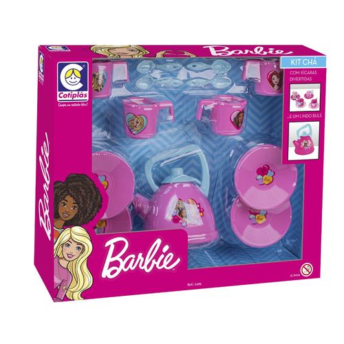 Conjunto de Chá - Barbie - 32 cm - Sortido - Cotiplás