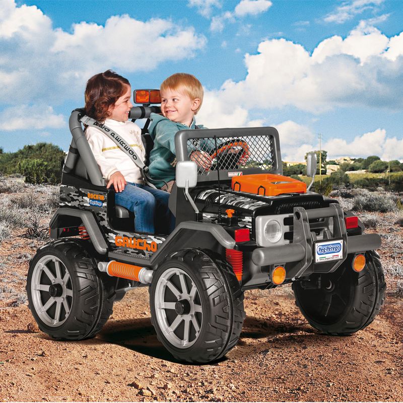 Mini-Veiculo-Eletrico---12V---Gaucho-Rock--In---Peg-Perego