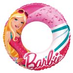 Acessorios-de-Praia-e-Piscina---Boia-Redonda-Pequena---50-Cm---Barbie-Glamurosa---Fun
