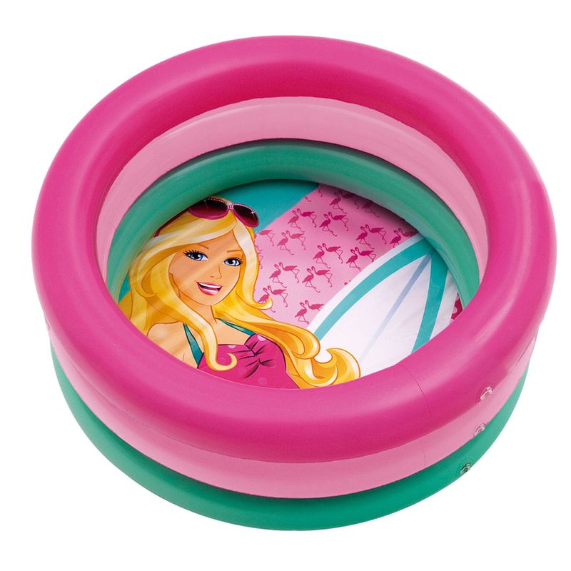 Piscina-Infantil---Redonda---Barbie-Fashion---68-Litros---Fun