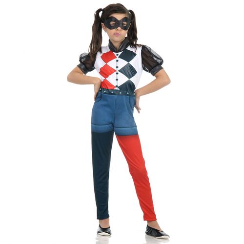 Fantasia Infantil - DC Super Hero Girls - Harley Quinn - Sulamericana