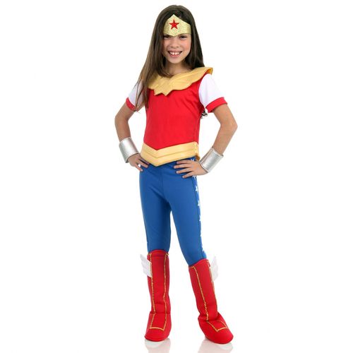 Fantasia Infantil - DC Super Hero Girls - Mulher Maravilha - Sulamericana