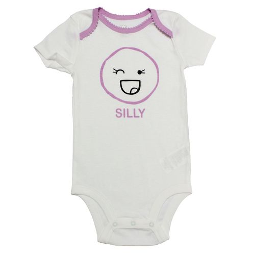 Body Manga Curta - Branco - Silly - Koala Baby - Babies'R'Us