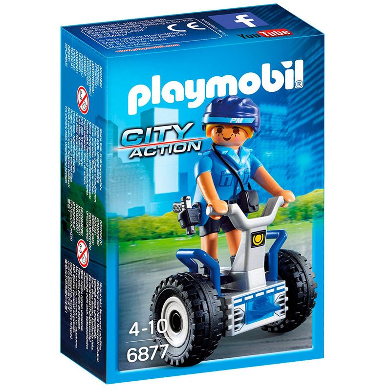 Playmobil---City-Action---Mini-Figura-Policial-com-Balance-Racer---6877---Sunny