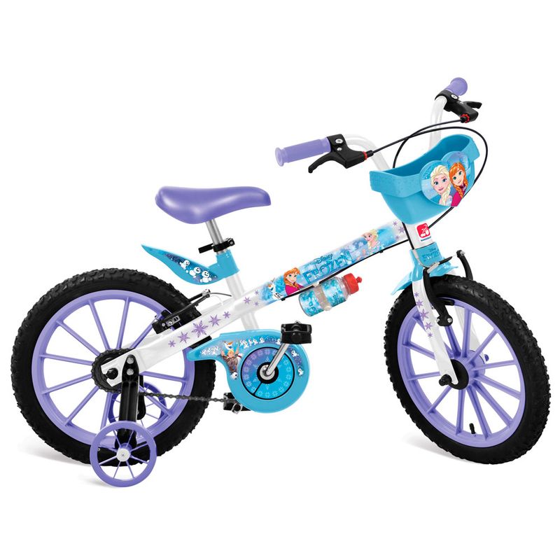 Bicicleta-Disney-Frozen-com-Cesta---Aro-16---Bandeirante