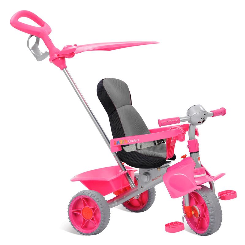 Triciclo-Smart-Confort-Pink---Bandeirante