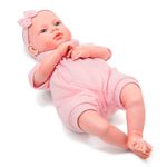 Boneca-Bebe-com-Sons---48-Cm---Bebe-Real---Boneca-com-Macacao-Curto---Roma