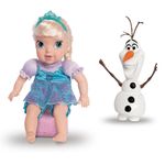 Conjunto-de-Bonecas---30-Cm---Disney---Frozen---Elsa-e-Olaf---Mimo