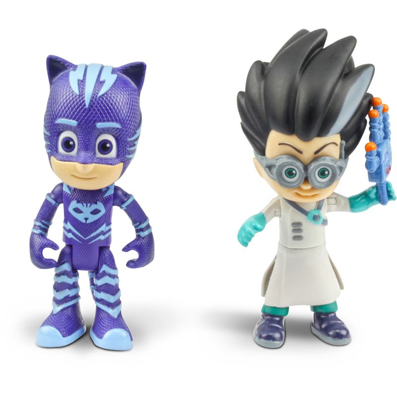 Figuras---11-cm---PJ-Masks---Menino-Gato-e-Romeo---DTC