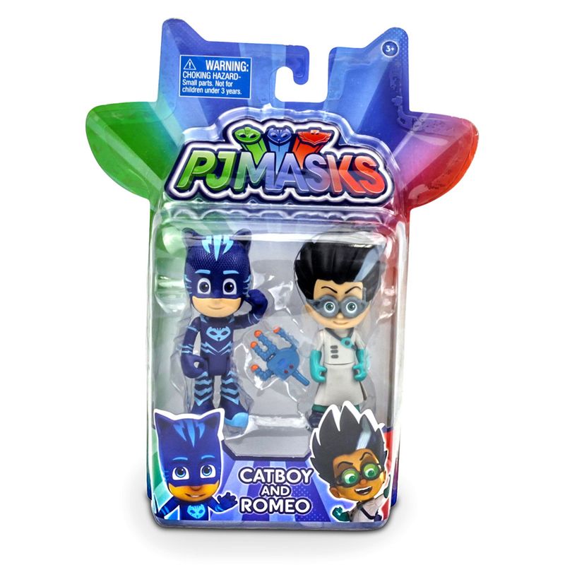Figuras---11-cm---PJ-Masks---Menino-Gato-e-Romeo---DTC