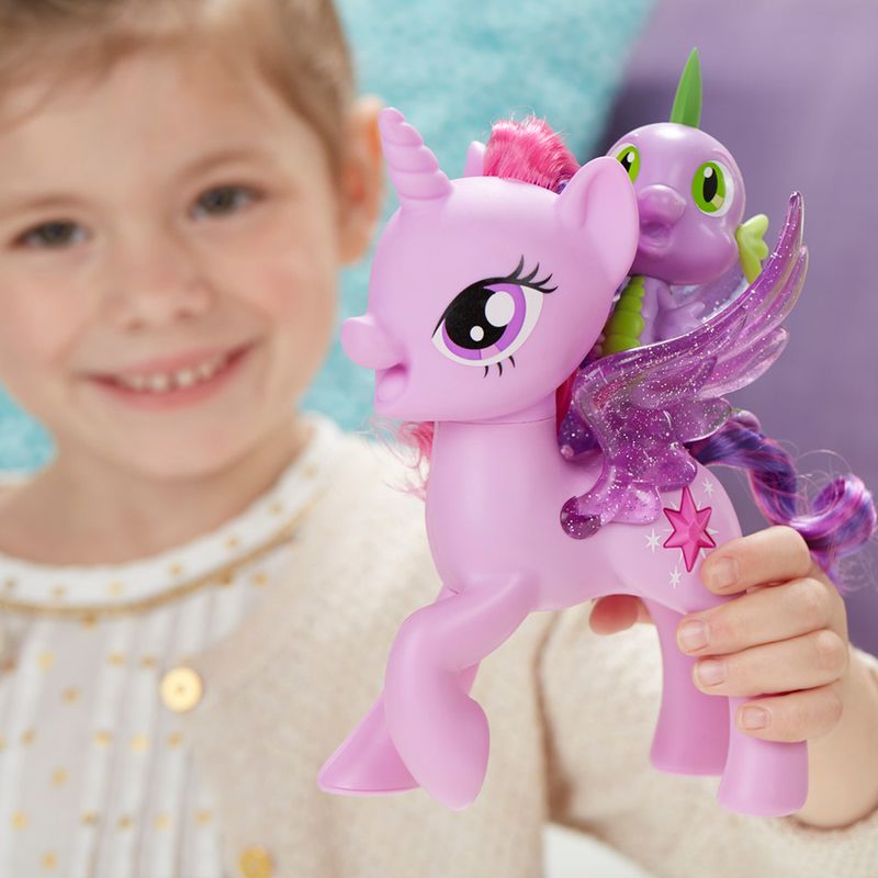 Figuras-My-Little-Pony-Movie---Vamos-Cantar-Juntos---Princess-Twilight-Sparkle-e-Spike-the-Dragon---Hasbro