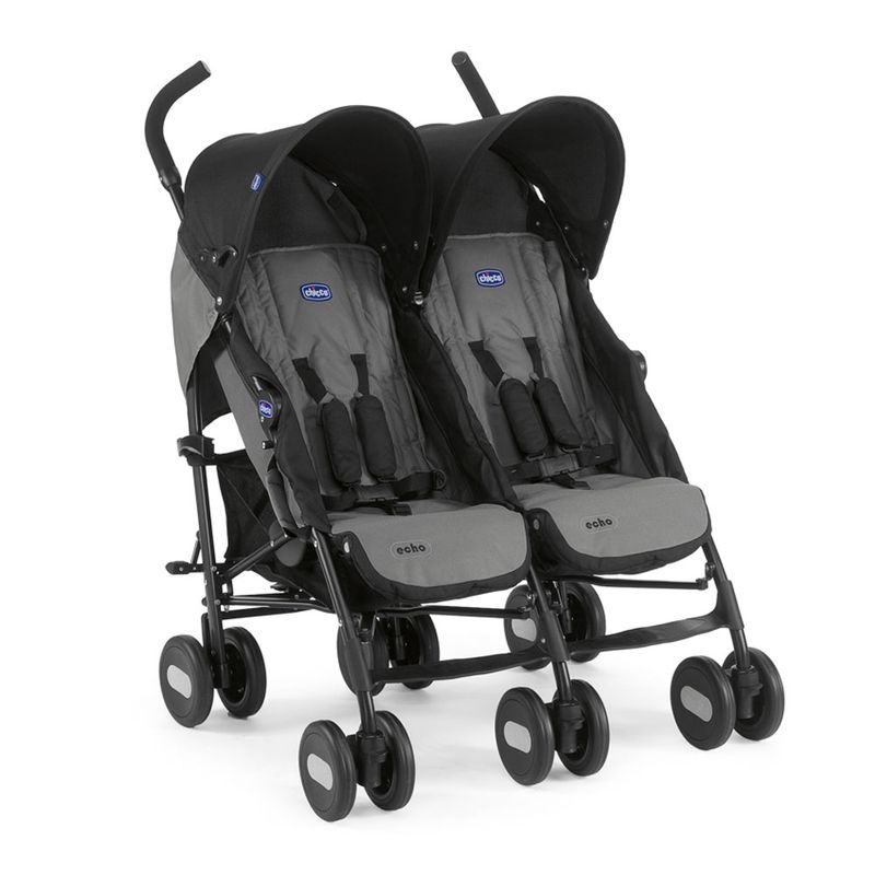 Carrinho-de-Passeio-para-Gemeos---Echo-Twin-Coal---Chicco