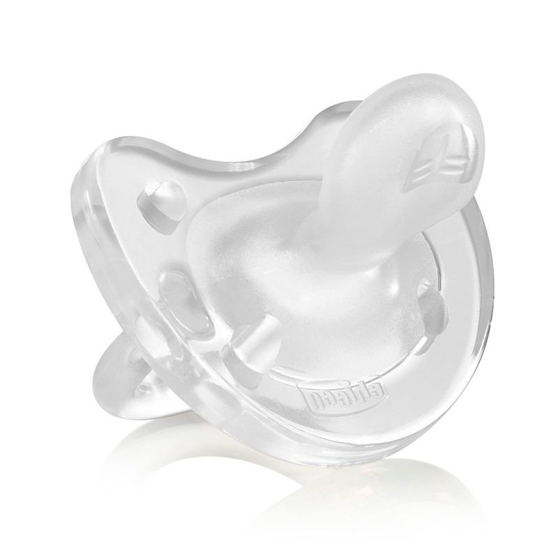 Chupeta-de-Silicone---Physio-Soft---Transparente---Tam-1---0-a-6-M---Chicco
