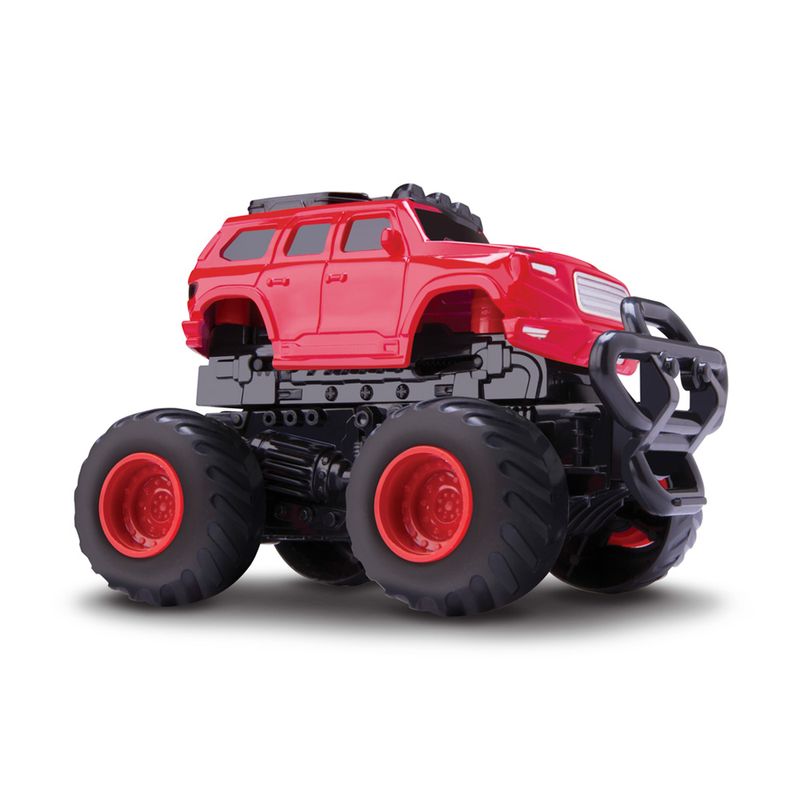 Carrinho-Bate-Transforma---Shock-Car---Van-Vermelha---Rosita