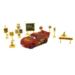 Carros 3 - Carrinho Die Cast Centro de Corridas Relâmpago Mcqueen