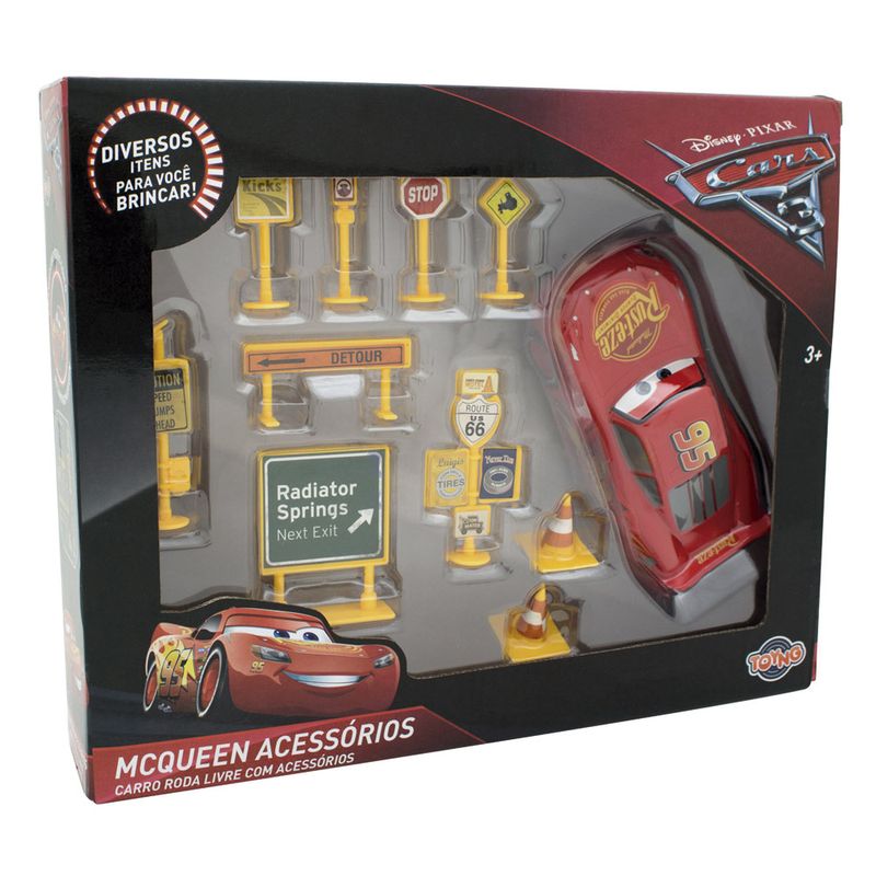 Playset-de-Corrida---Relampago-McQueen---Carros-3