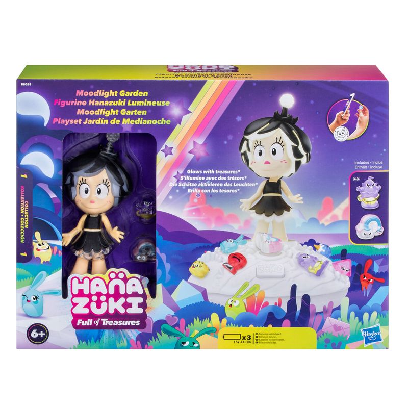 Playset-e-Mini-Boneca---Hanazuki---Jardim-da-Meia-Noite-e-Hemkas---Hasbro