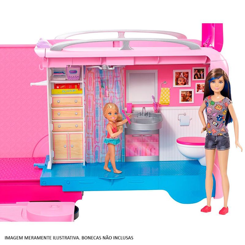 Veiculo-e-Playset---Trailer-dos-Sonhos---Barbie---Acampamento-das-Amigas---Mattel