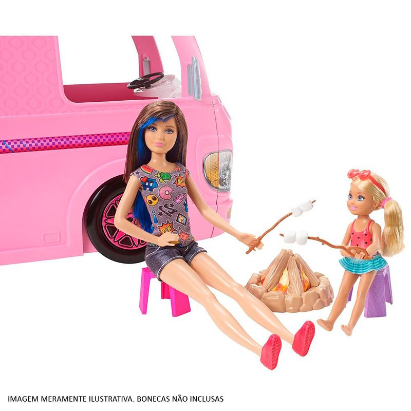 Veiculo-e-Playset---Trailer-dos-Sonhos---Barbie---Acampamento-das-Amigas---Mattel