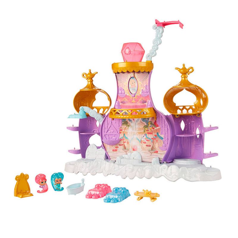 Playset-e-Mini-Bonecas---Shimmer---Shine---Palacio-Magico-dos-Genios---Fisher-Price