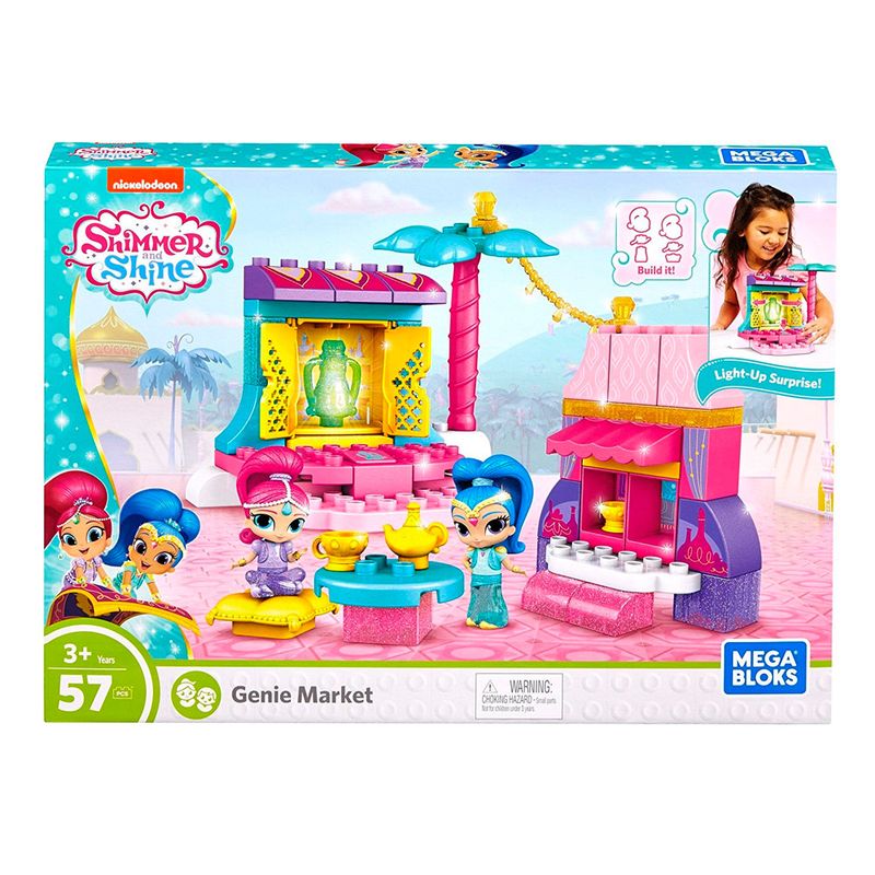 Blocos-de-Montar---Mega-Bloks---Shimmer---Shine---Mercado-dos-Genios---Fisher-Price