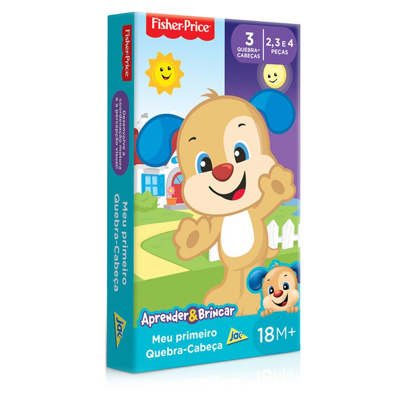 Meu-Primeiro-Quebra-Cabeca-Progressivo---2-3-e-4-Pecas---Aprender-e-Brincar---Fisher-Price