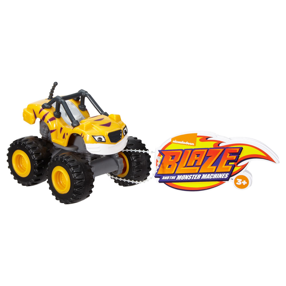 Veículo Básico - Blaze and The Monsters Machine - Amarelo - Fisher-Price