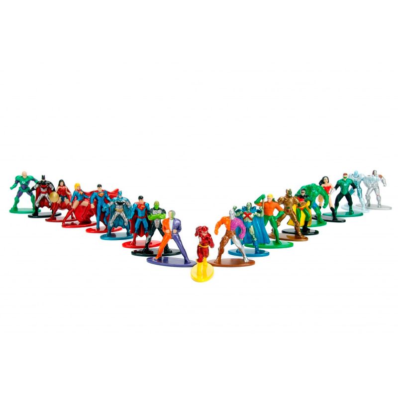 Conjunto-de-20-Mini-Figuras---5-Cm---Nano-Metal---DC-Comics---Herois-e-Viloes---DTC
