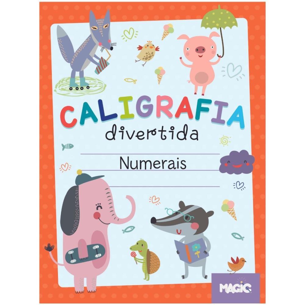 Livro Pedagogico Caligrafia Numerais 16pgs Ri Happy