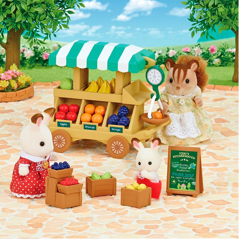 Sylvanian-Families---Carrinho-de-Frutas---Epoch