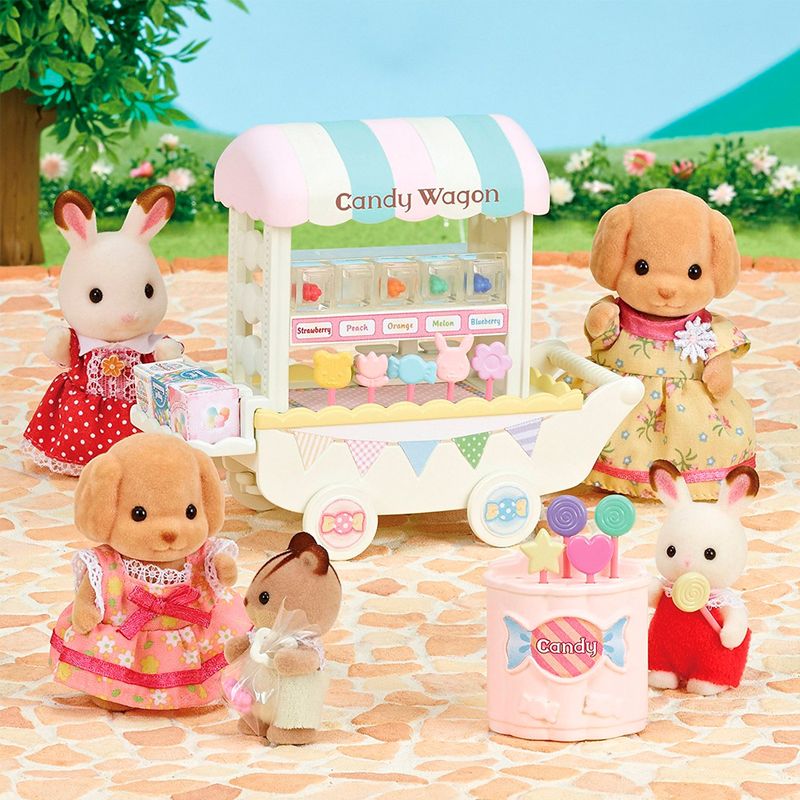 Sylvanian-Families---Carrinho-de-Guloseimas---Epoch