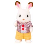 Sylvanian-Families---Familia-Coelho-Chocolate---Menino---Epoch
