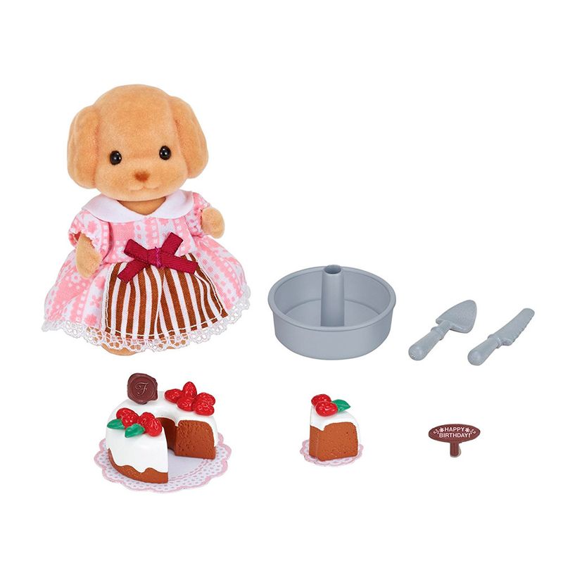 Sylvanian-Families---Conjunto-Decoradora-de-Bolos---Epoch