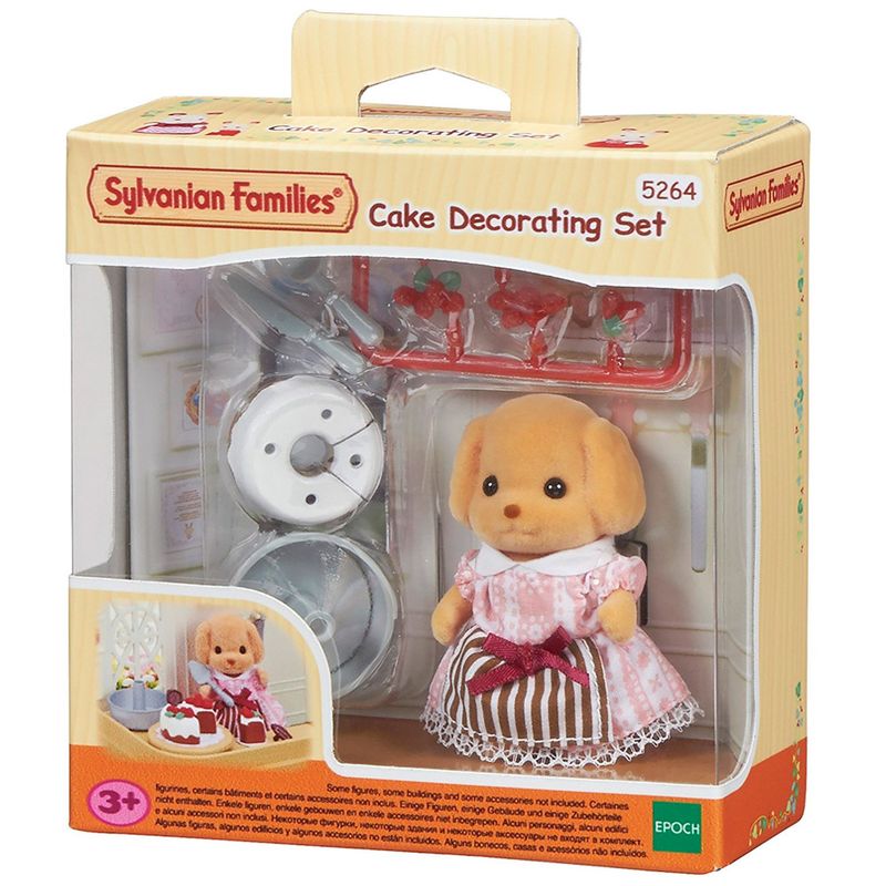 Sylvanian-Families---Conjunto-Decoradora-de-Bolos---Epoch