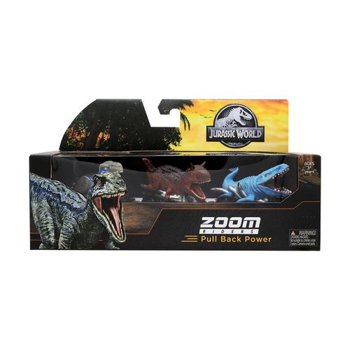 Carrinhos Colecionáveis - Jurassic World - Zoom Riders Dinossauros - Sunny