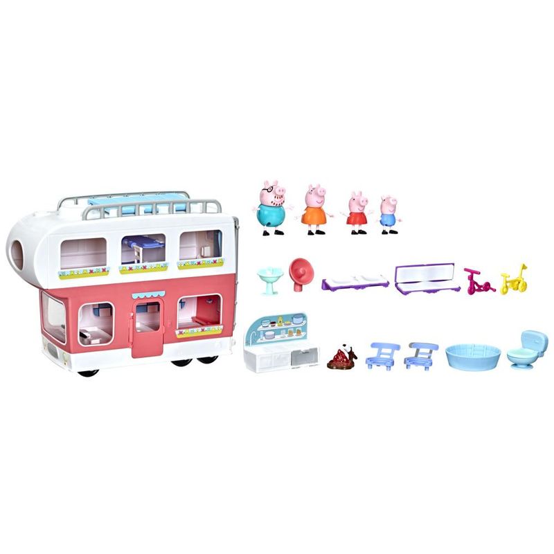 Playset com Mini Figuras - Casa da Peppa - Cozinha - Peppa Pig