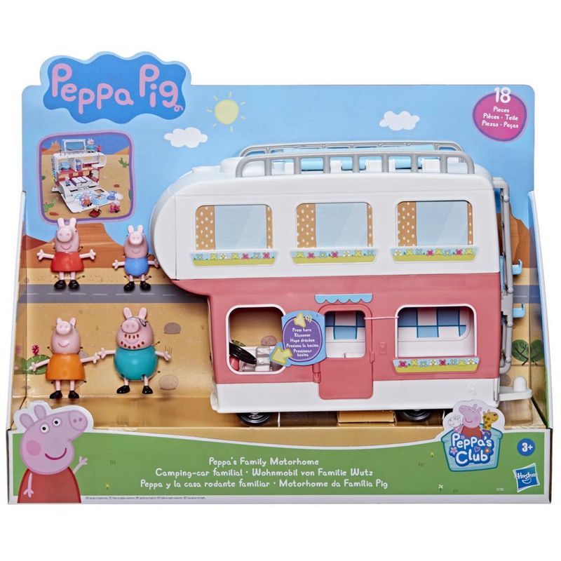 Hasbro Original Peppa Pig Peppa y la Casa Rodante Familiar