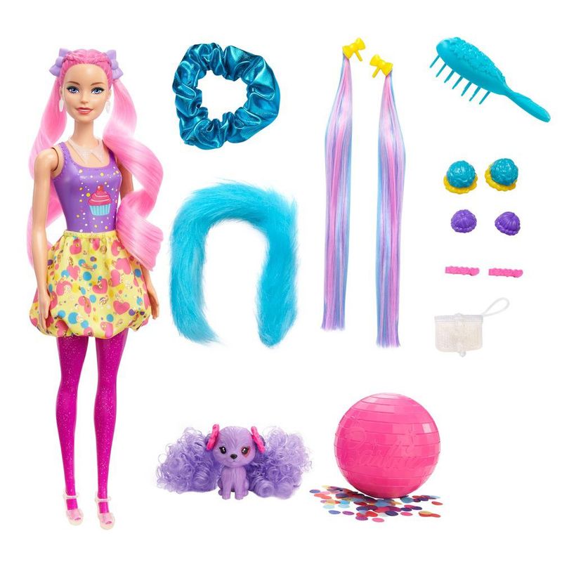 Boneca-Barbie---Color-Reveal---Penteados-de-Festa---Rosa---Mattel-1