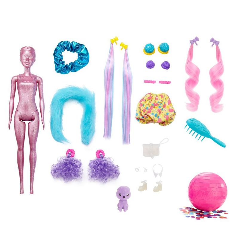 Boneca-Barbie---Color-Reveal---Penteados-de-Festa---Rosa---Mattel-3