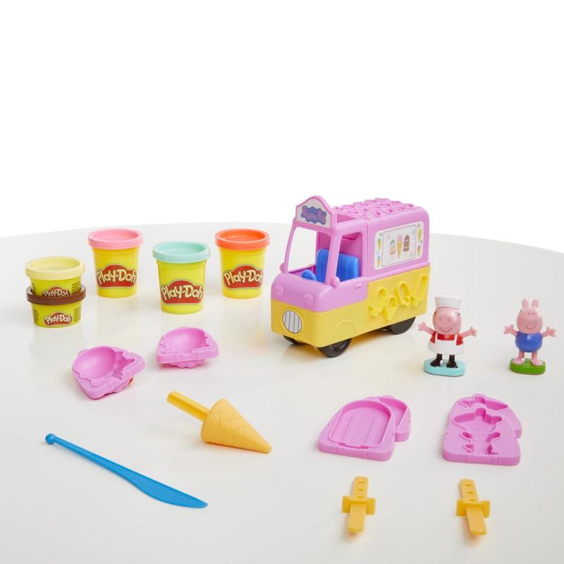 Conjunto-Massa-de-Modelar---Play-Doh---Sorveteria-Divertida-da-Peppa-com-5-Potes---Hasbro-2