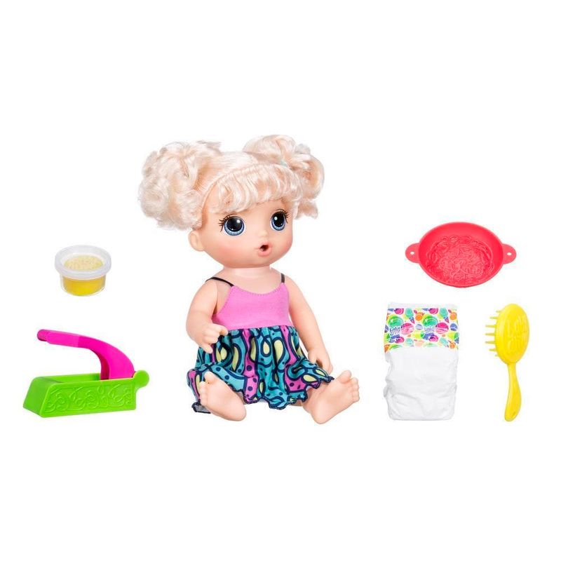 Boneca-Baby-Alive-Loira-Adoro-Macarrao-Hasbro-Frente