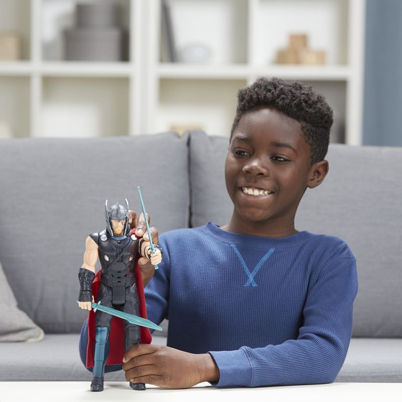 Boneco-de-Acao---30-Cm---Disney---Marvel---Thor-Ragnarok---Thor-Com-Frases-e-Sons---Hasbro