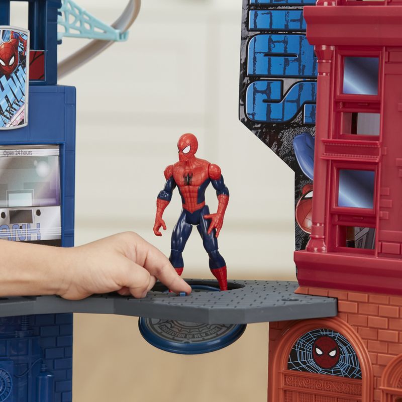 Playset-e-Figuras---1-Metro---Disney---Marvel---Spider-Man---Mega-Cidade---Hasbro