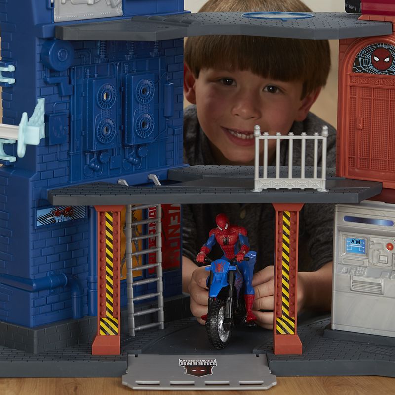 Playset-e-Figuras---1-Metro---Disney---Marvel---Spider-Man---Mega-Cidade---Hasbro