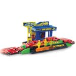 Playset-e-Veiculo---Fast-Lane---Posto-de-Servicos---New-Toys